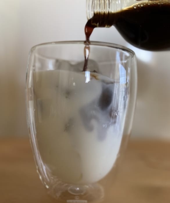 カフェラテベース【無糖 2本セット】